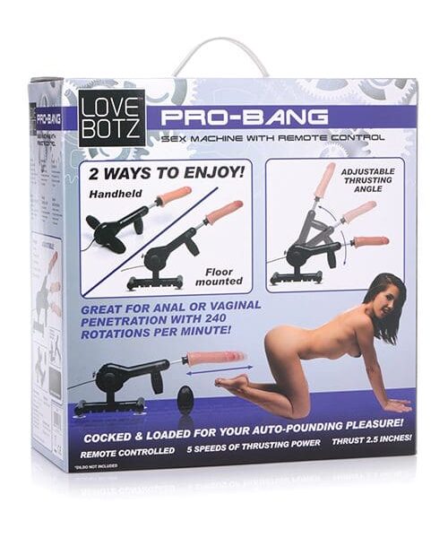 LoveBotz Pro-Bang Sex Machine w/Remote Control