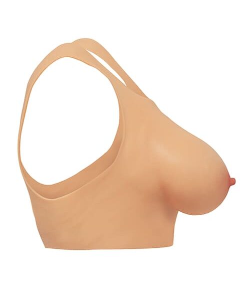 Master Series Perky Pair D Cup Silicone Breasts - Light